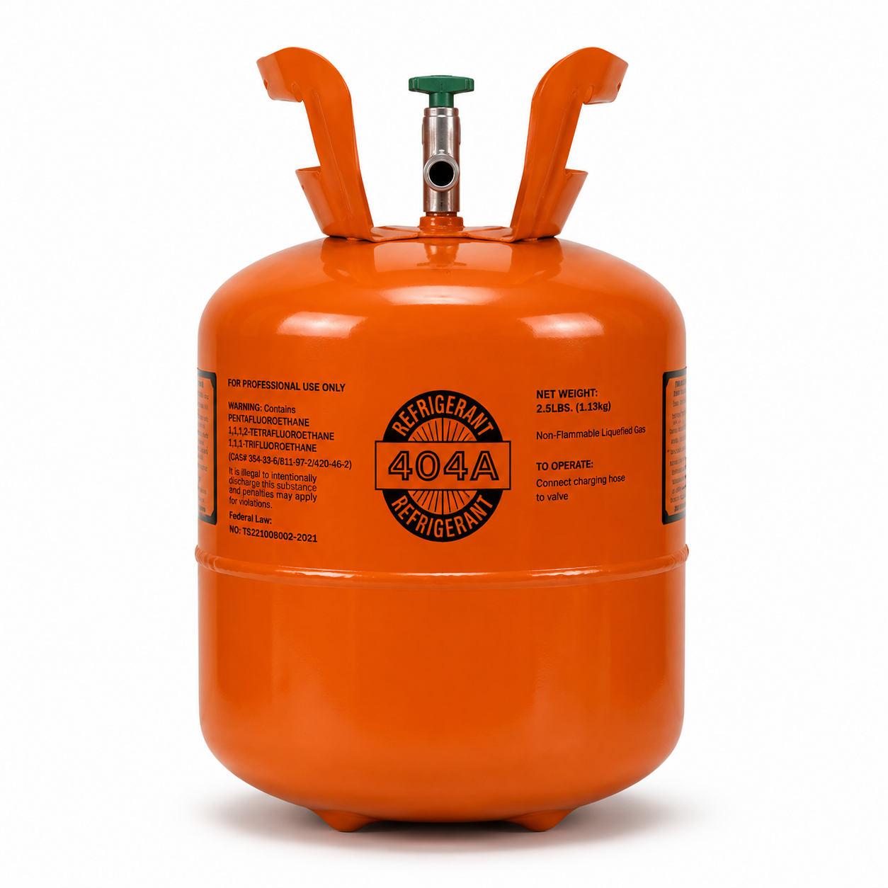 R404A 2.5 LBS Refrigerant