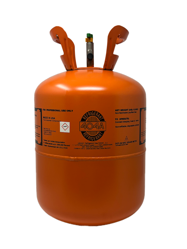 24lb R-404A Refrigerant, Factory Sealed, 100% Virgin - USA Brand