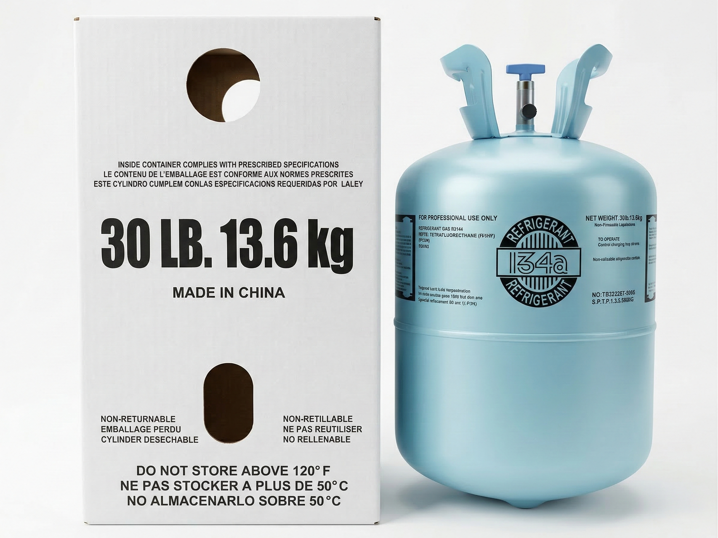 R134A Refrigerant 30 Lbs - Factory Sealed