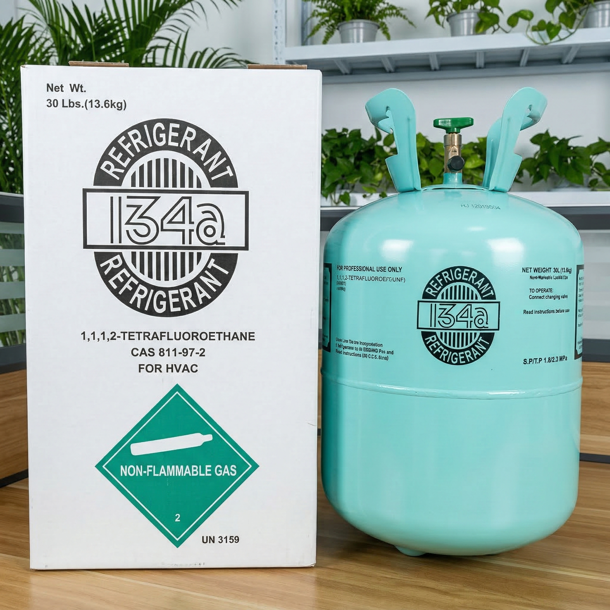R134A Refrigerant 30 Lbs - Factory Sealed