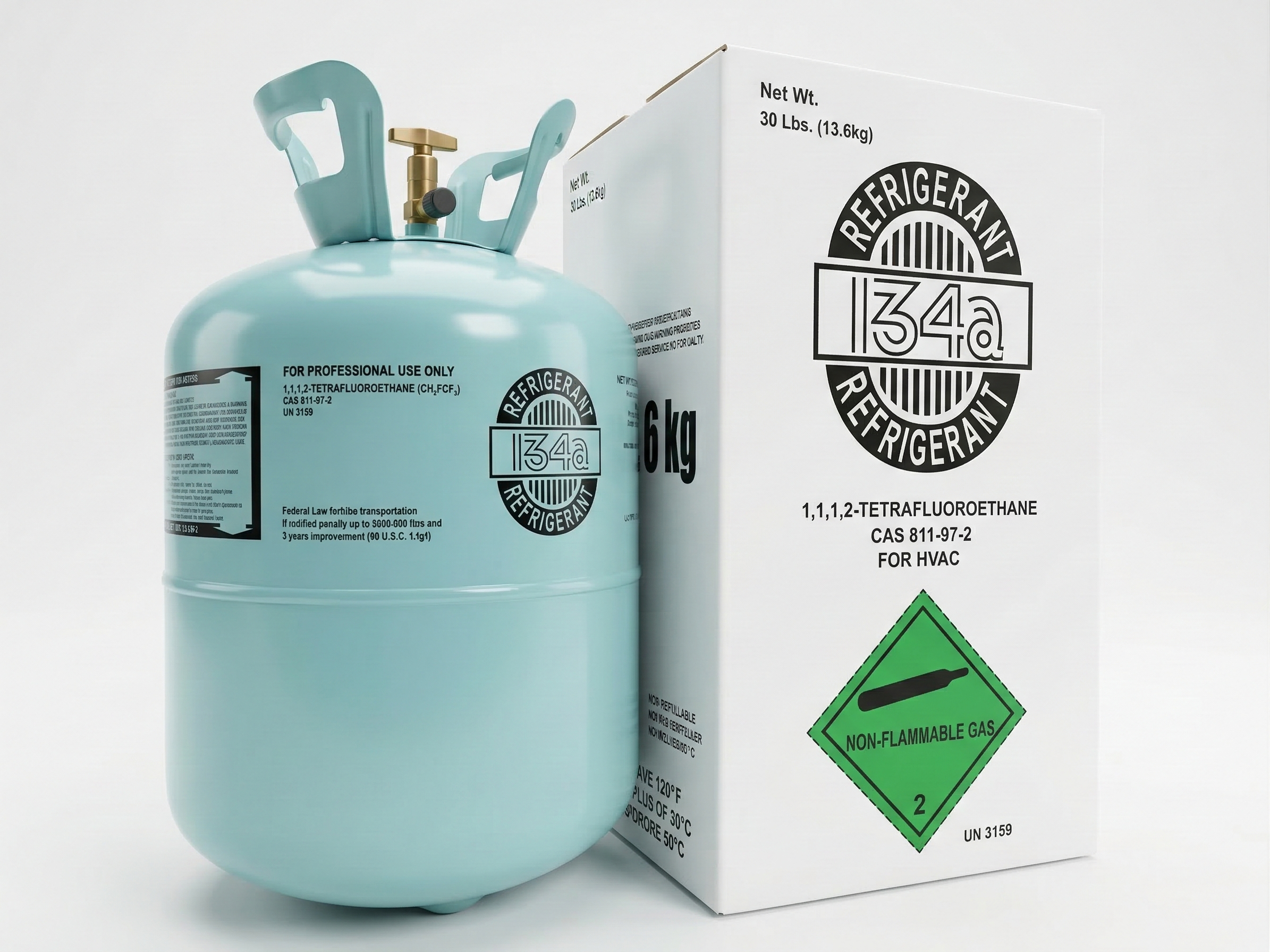 R134A Refrigerant 30 Lbs - Factory Sealed