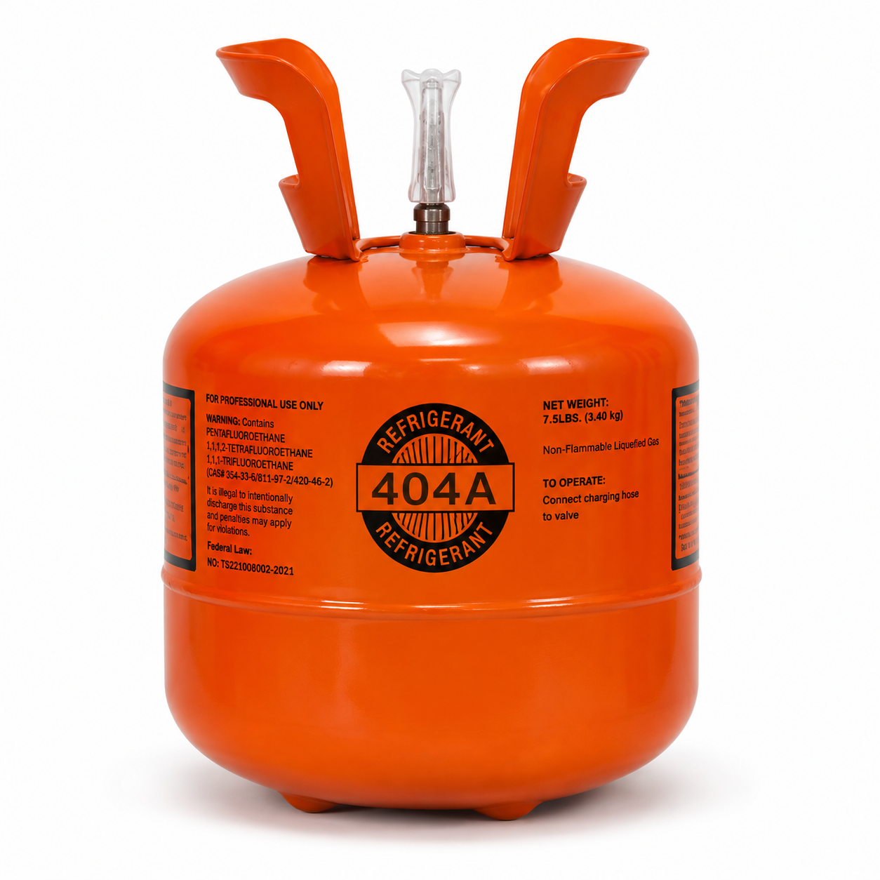 R404A 7.5 LBS Refrigerant