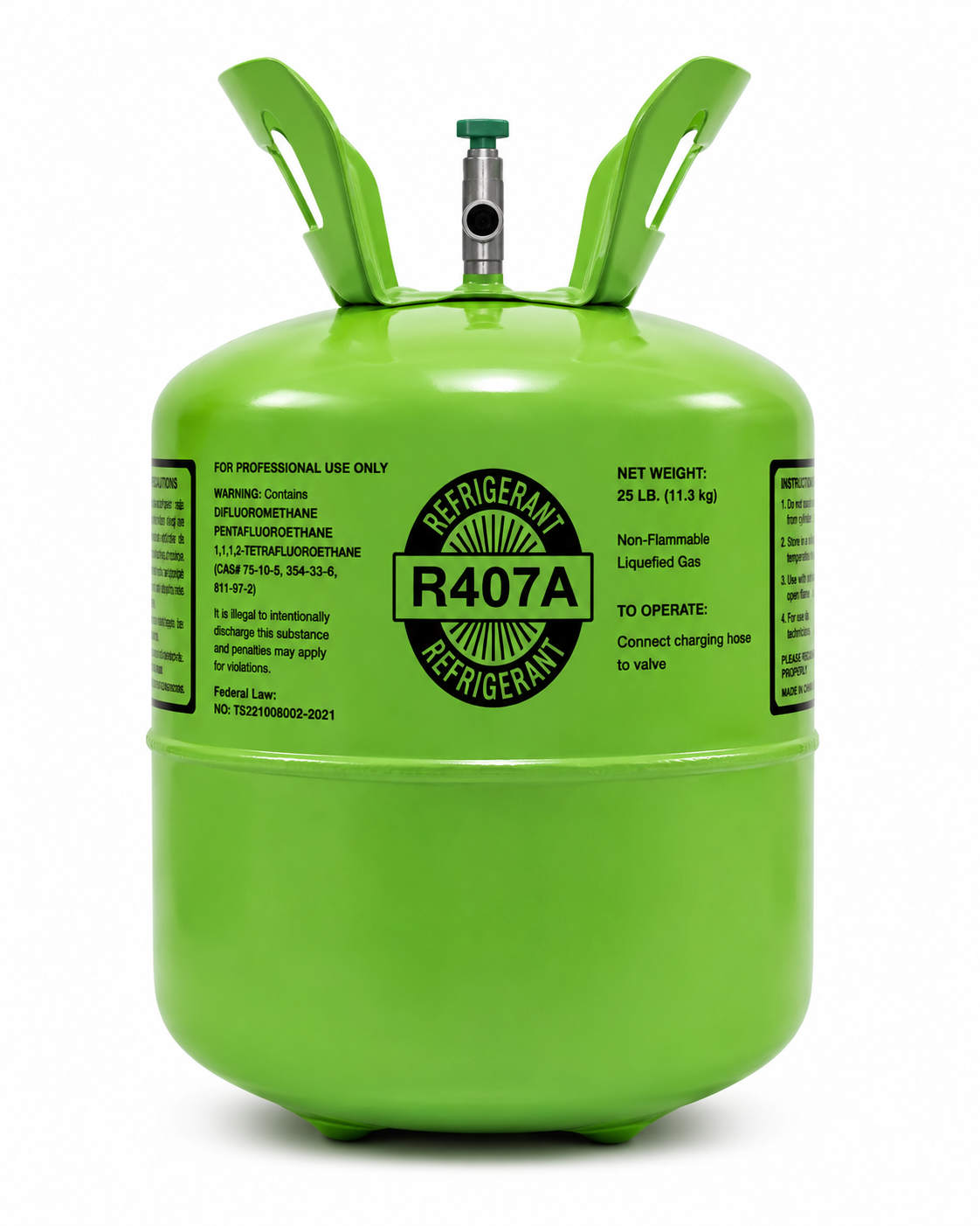 R407A Refrigerant 25 LB | Arctic Prince