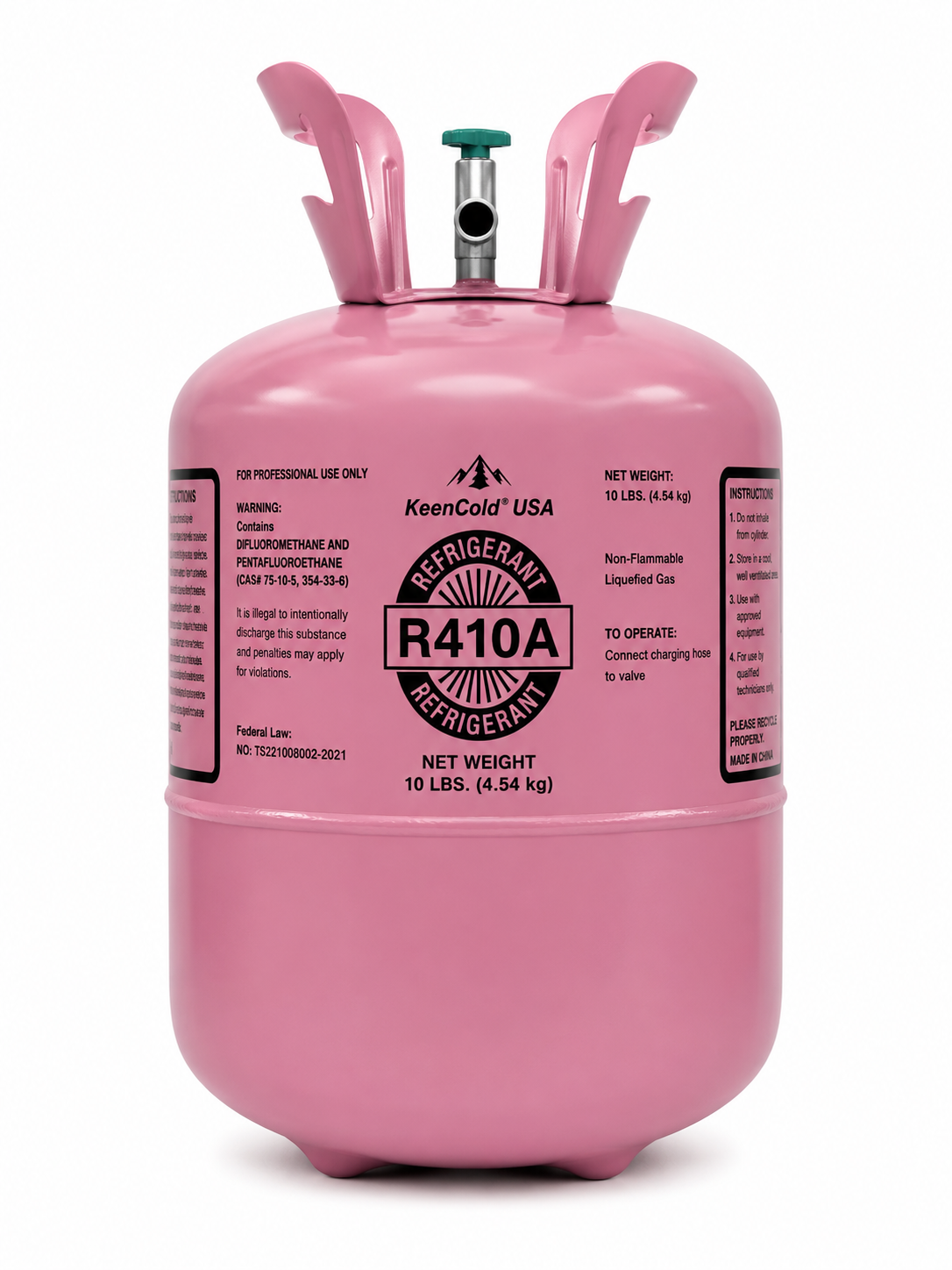 R410A 10 LBS Refrigerant