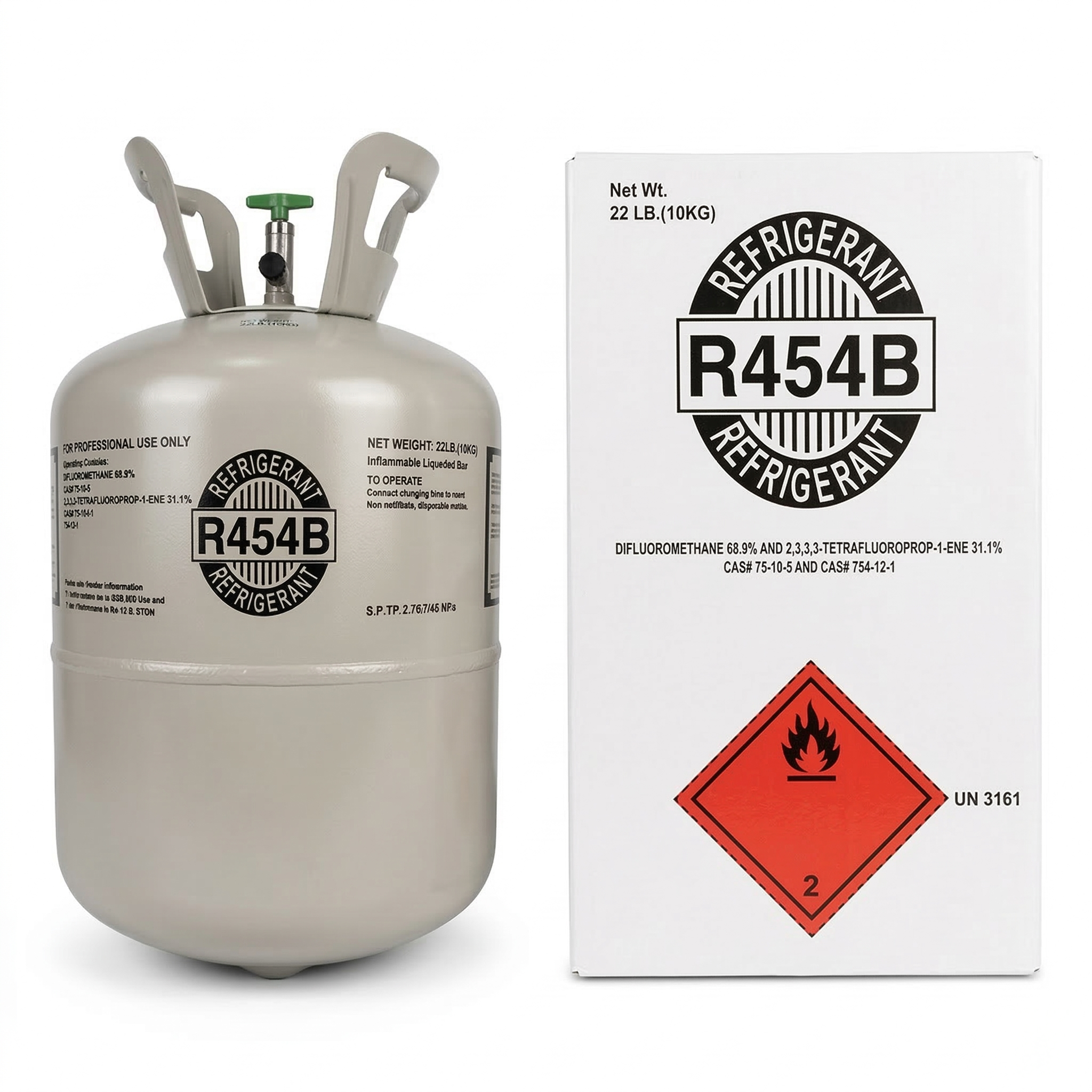 R454B Refrigerant 22 Lbs - Factory Sealed