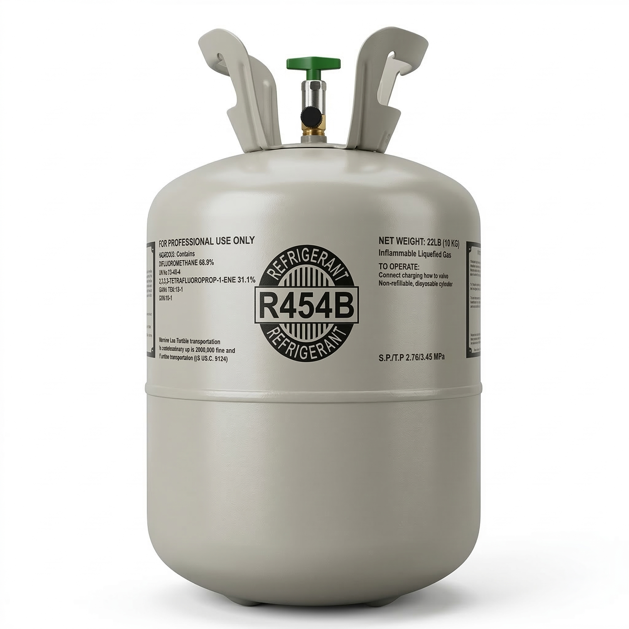 R454B Refrigerant 22 Lbs - Factory Sealed